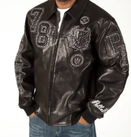 Introducing the 1978 Pelle Pelle Vintage Leather Jacket, a timeless tribute to the iconic style of the late '70s.