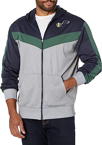 Ultra Game Men’s Soft Fleece Full Zip Jacket Hoodie