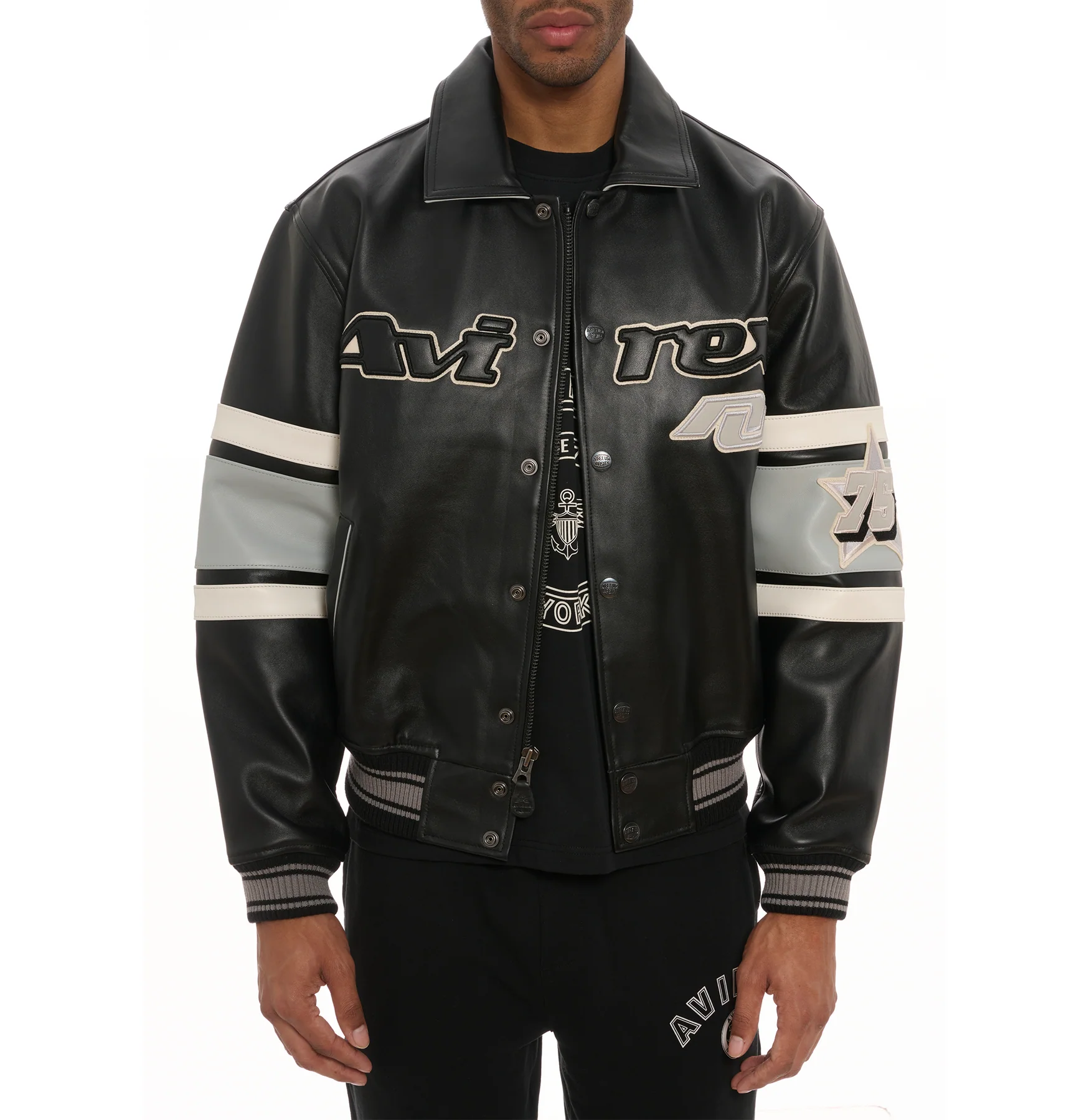AVS241O08_LIMITED_EDITION_LAS_VEGAS_JACKET_BLACK_001_MODEL_FRONT2017x2075_1749x1800 CITY SERIES LAS VEGAS JACKET - Image 1