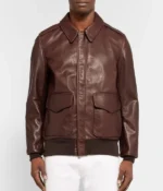 Adam Spencer A2 Leather Jacket - Image 4