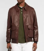 Adam Spencer A2 Leather Jacket - Image 3