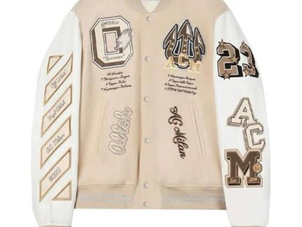 Off-White AC Milan Varsity Jacket