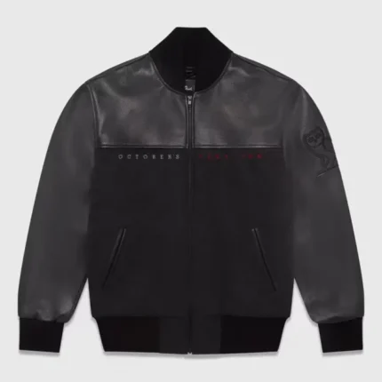 OVO The Simpsons Varsity Black Jacket