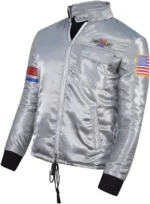 Moonrunners Silver Satin Jacket - Image 3