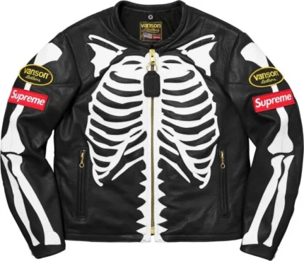 Men’s Skeleton Vanson Leather Jacket