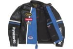 Supreme Hysteric Glamour Vanson Leather Jacket Black Men's FW24 US - Image 2