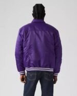 Los Angeles Lakers Silver Tab Trucker Jacket - Image 2