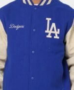 New Era Los Angeles Dodgers MLB World Series Varsity Jacket - Image 3