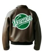 Los Bronx Baseball Vanson Leather Jacket - Image 3