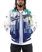 Dodgers Remix Varsity Jacket - Image 4