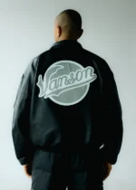 FLY GEENIUS X VANSON | BOMBER JACKET | BROOKLYN - BLACK - Image 2
