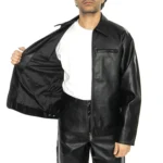 Detroit Jacket Black - Giacca Similpelle Uomo Nera Uomo CARHARTT WIP - Image 3