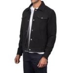 Men’s Premium Streetwear Black Leather Coat - Image 3