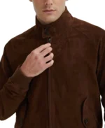 G9 Chocolate Brown Suede Jacket - Image 3
