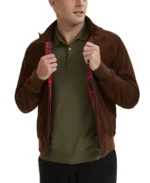 G9 Chocolate Brown Suede Jacket - Image 4