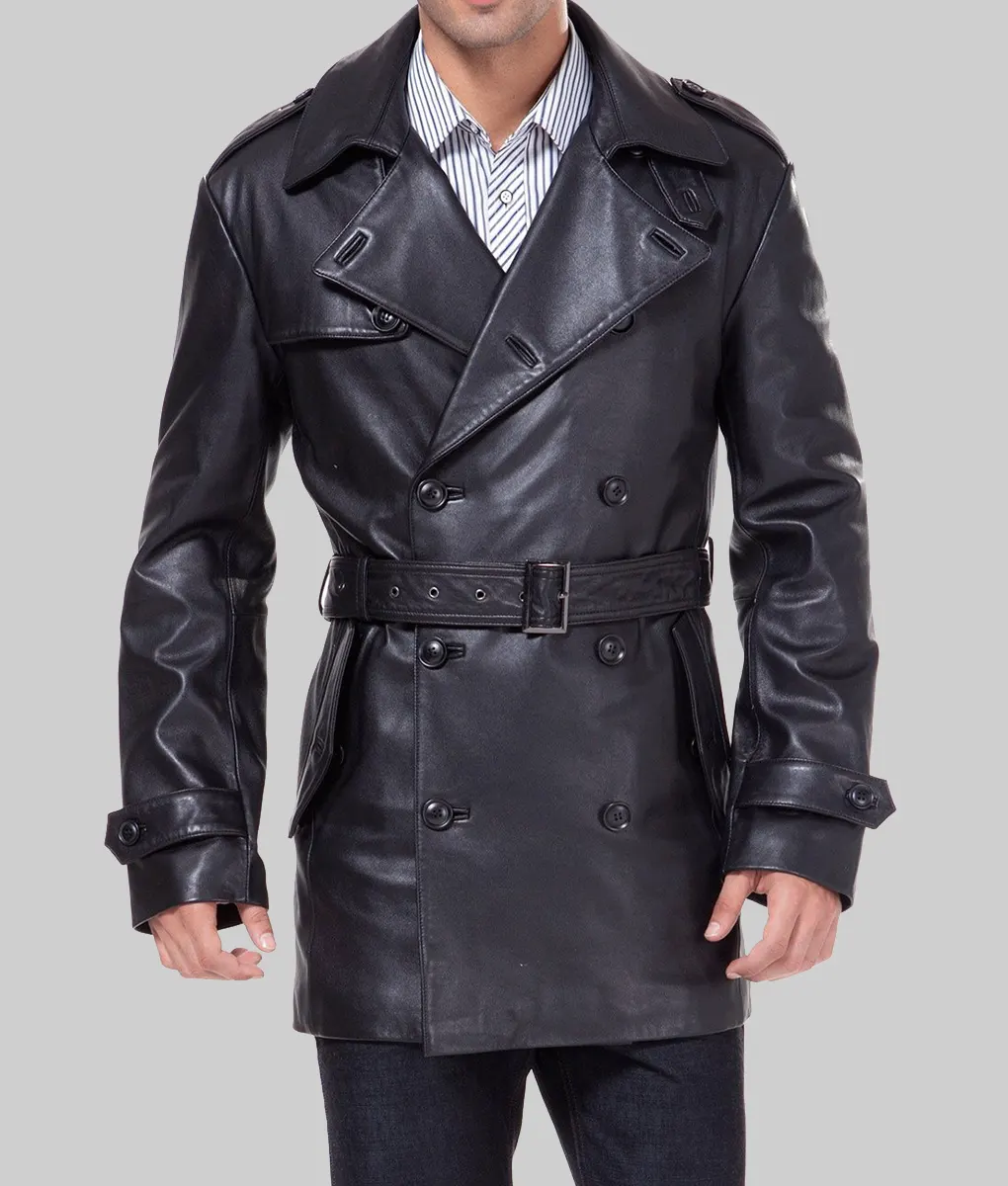In-the-Hand-of-Dante-Gerard-Butler-Black-Leather-Coat