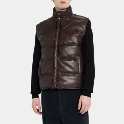 Nolan Brown Puffer Vest