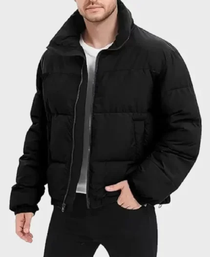Men’s Parachute Black Puffer Jacket