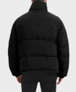 Men’s Parachute Black Puffer Jacket - Image 2