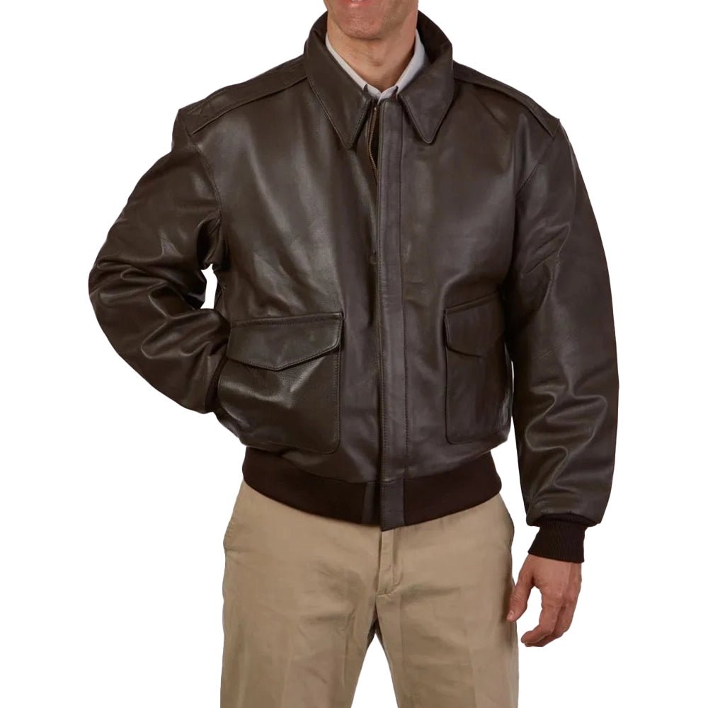 brown-leather-bomber-aviator-leather-jacket