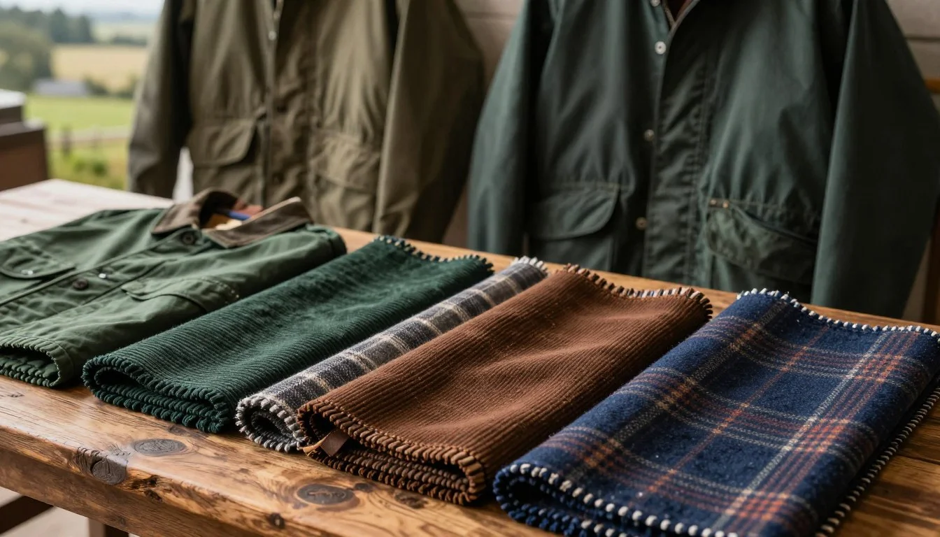barn jacket fabrics